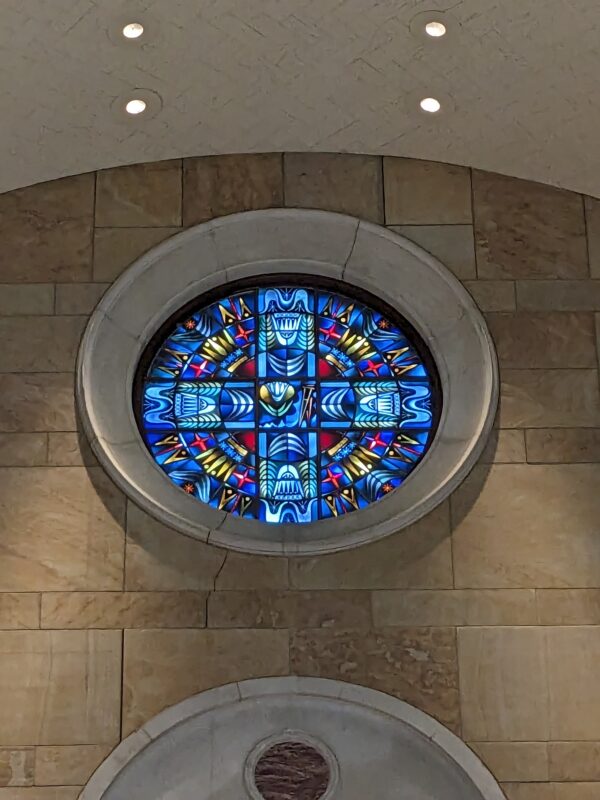 Assisi Heights Stained Glass Story - via Zoom